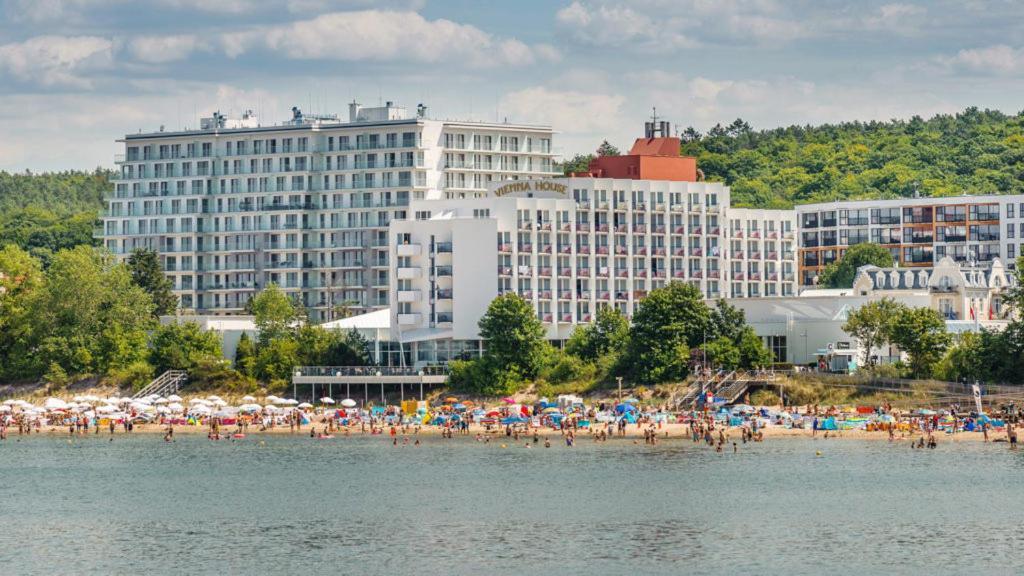 Miedzyzdroje,Balticus Promenada Gwiazd 14, Apartament Z Widokiem Na Morze Iwona Exterior foto
